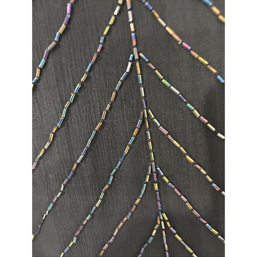 Creative Creations 100% Silk Dress Beads & Sequins Beautiful Medium - Picture 11 of 16